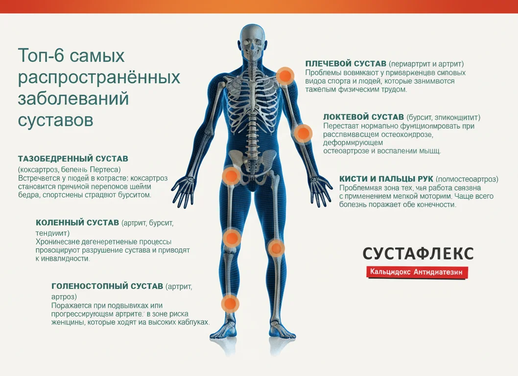 Боль в суставах Sustaflex